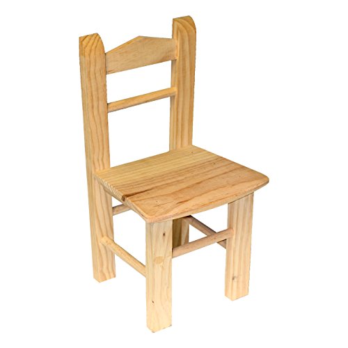 Acan Silla de Madera Infantil de 46 x 24 x 24 cm