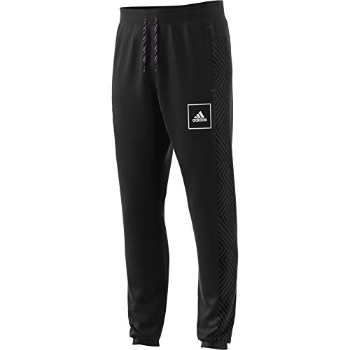 adidas M Vel Side Pant Pantalón, Hombre, Negro, S