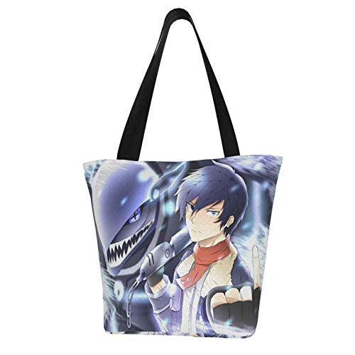 Akame ga Kill Totes Bolsa de transporte - Bolso de hombro para mujer de gran capacidad, bolsa de compras de lona, bolsos casuales para la compra, correa portátil es fuerte y duradera