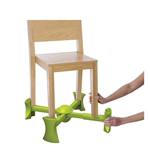 Alzadores de asiento Asientos elevadores para bebés, silla elevadora 2 posiciones de altura, para niños de hasta 6 años, portátil, verde lima, viajes, mesa de comedor