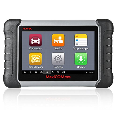 Autel Herramienta de diagnosis maxicom Mk808 OBD2 coche con todas las funciones de los sistemas de diagnóstico de servicio, incluyendo aceite Restablecer Epb BMS Sas DP