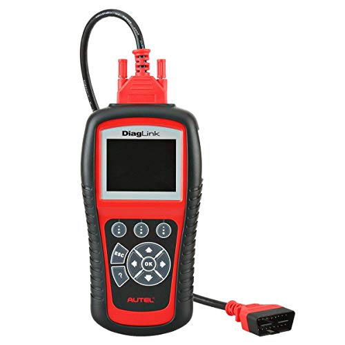 Autel VCMODELL Diaglink Herramienta de diagnóstico OBD2 (versión de DIY del MaxiDiag Elite MD802) Todos los Sistemas y Modulos Diagnosis para ABS, SRS, Motor, Transmision, Servicios Aceite y EPB