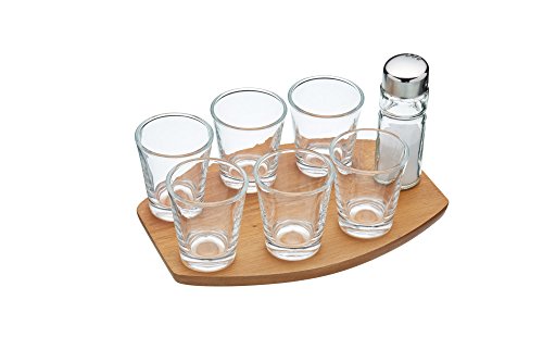 Barcraft – Tequila Shot Glass Set de regalo (8 piezas)