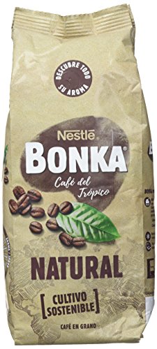 Bonka - Café Tostado Grano Natural - Pack de 2 x 500 g