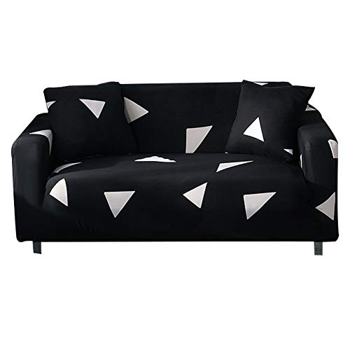 Cafopgrill Funda de sofá elástica Antideslizante Extraíble Impermeable Elástico Tejido elástico Protector de sofá Funda de sofá/Dos/Tres/Cuatro plazas(1 Seater ：90-140cm)