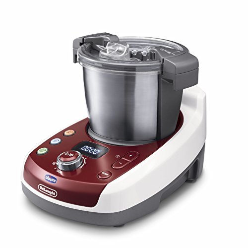 Delonghi - Procesador de alimentos para el bebe, 800 W, bol de 1,5 l, acero inoxidable