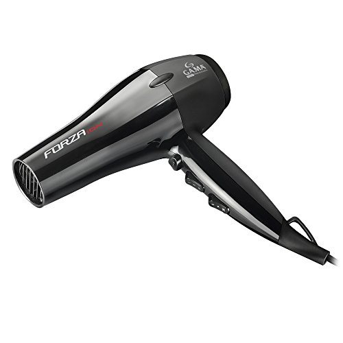 GAMA ITALY PROFESSIONAL Forza Ion - Secador de pelo, 2400 W de potencia, motor AC de larga duración