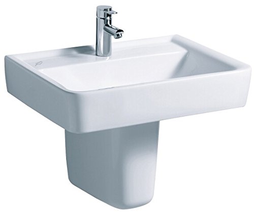 Geberit Renova Nr.1 Plan Semi-Pedestal, Color: Blanco - 292110000