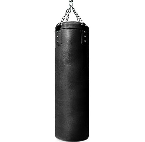 HATHOR-23 Boxeo Pesado, for Adolescentes Y Adultos Bolsa De Entrenamiento con Cadenas, Equipo De Entrenamiento De Boxeo De Taekwondo, Negro (Solo Uno) (Color : Black, Size : 180cm)