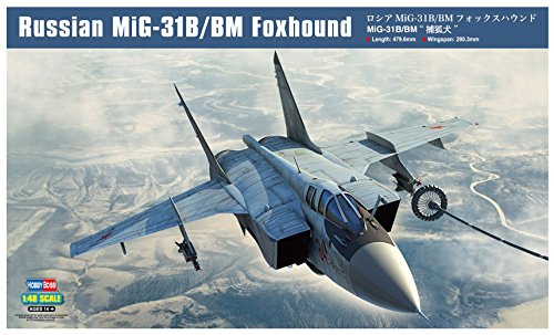 Hobbyboss 81754 Kit de plástico Modelo Carro blindado Ruso mig-31b/BM, 1: 48 Escala