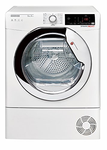 Hoover DXW H9A2TCEX-01 Independiente Carga frontal 9kg A++ Blanco - Secadora (Independiente, Carga frontal, Bomba de calor, Blanco, Giratorio, Tocar, Izquierda)