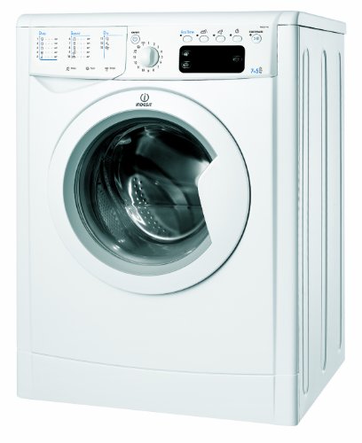 Indesit IWDE 7145 B (UE) - Secador de lavado / 1064 kWh/año / 7 + 5 kg (lavado + secado) / sólo 50 L al lavado