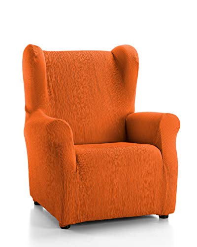 Martina Home Emilia Funda Sillón Orejero, Tela, Naranja, 33x8x42 cm