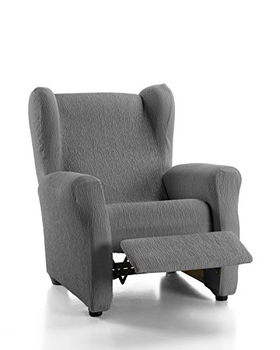 Martina Home Emilia Funda Sillón Relax, Tela, Gris, 33x8x42 cm