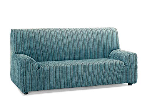 Martina Home Mejico - Funda de sofá elástica, Azul, 3 Plazas, 180 a 240 cm de ancho