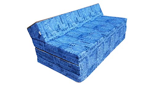 Natalia Spzoo Colchón Plegable Cama de Invitados Forma de sillón sofá de Espuma 200 x 120 cm (009)
