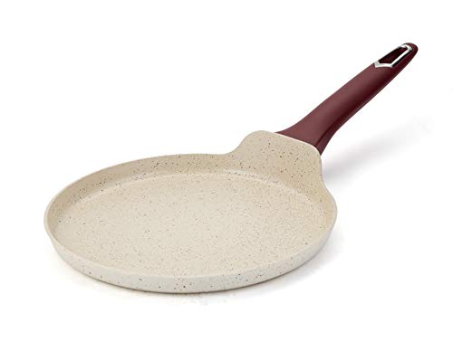 Nava Eco - SARTEN Crepes 25 CM - Ceramica - Mango Soft Touch 67044009, Estándar, 25_cm