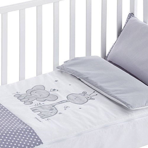 Pekebaby Saco Nórdico desenfundable maxicuna (70x140 cm) BUDDY gris