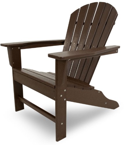 POLYWOOD SBA15MA South Beach Adirondack - Silla (Madera de Caoba)