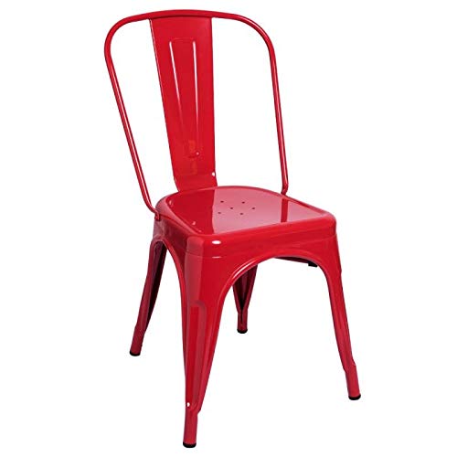 Regalos Miguel - Sillas Comedor - Silla Torix - Rojo - Envío Desde España