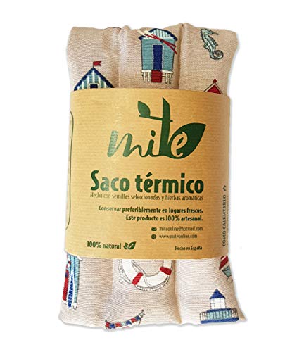 Saco térmico de semillas y hierbas multiusos (45cm x 15cm) Hierbabuena – MITE (Marinero)