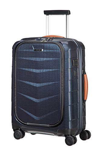 SAMSONITE Lite-Biz - Spinner with USB Port Equipaje de Mano 55 Centimeters 37 Azul (Midnight Blue)