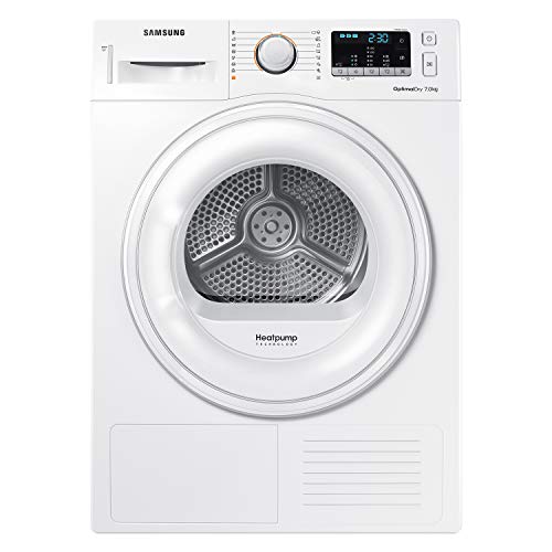 Samsung DV70M50201W Independiente Carga frontal 7kg A++ Blanco - Secadora (Independiente, Carga frontal, Bomba de calor, Blanco, Giratorio, Tocar, Derecho)