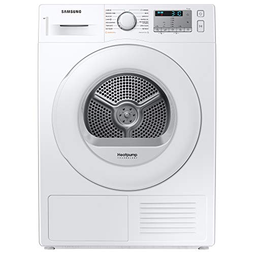 Samsung Elettrodomestici DV80TA020TH/ET - Secadora Crystal EcoDry Front Load, 8 kg, color blanco