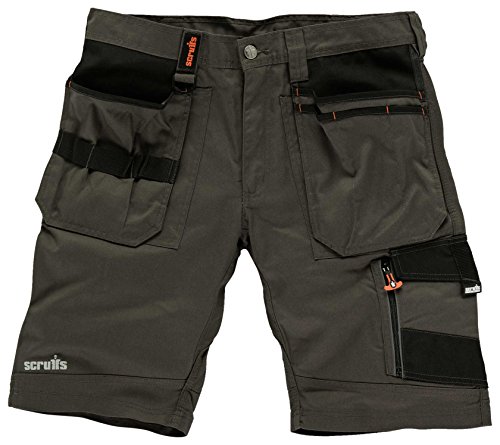 Scruffs Trade Short, Pantalones para Hombre, Gris (Slate), 40 ES (32" UK)