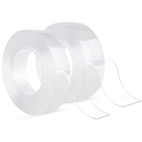 Sellador Autoadhesivas, Cinta de Sellado, Cinta Sellador Rollo Impermeable Tira Transparente para Recortadora Protección Cocina Fregadero Bañera (5cm x 5 m, 3cm x 5 m)