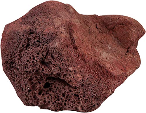 Sera 32357 Rock Red Lava L (Pieza de 16 a 23 cm) Roca de Lava o volcánica – Piedra Natural para Acuario