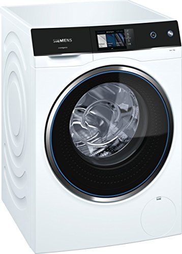 Siemens iQ500 WM14U840EU Independiente Carga frontal 10kg 1400RPM A+++ Negro, Blanco - Lavadora (Independiente, Carga frontal, Negro, Blanco, Botones, Tocar, Izquierda, TFT)