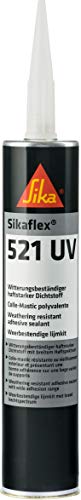 Sikaflex-521UV, Sellador híbrido resistente a la intemperie, Blanco, 300ml