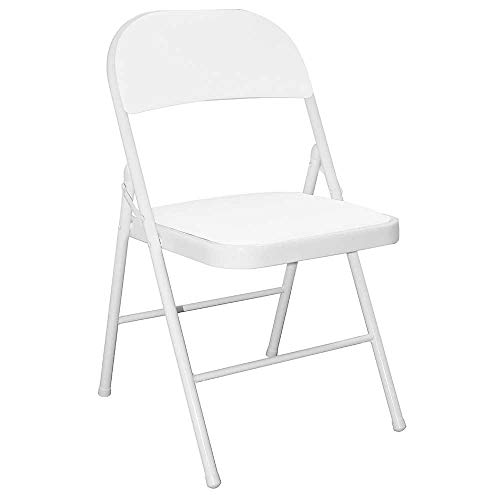 Silla Plegable Acolchada Blanca GH91