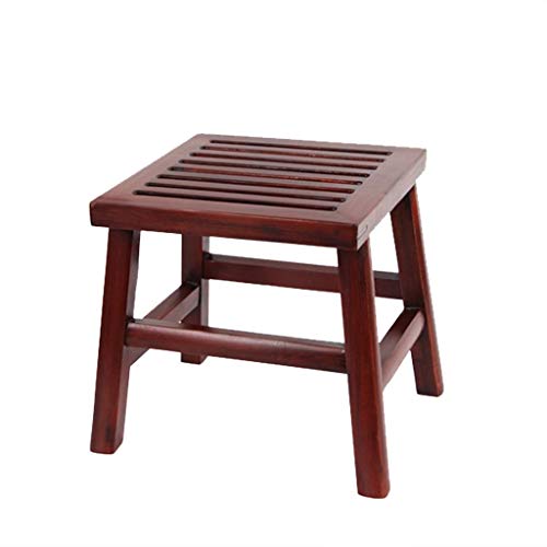 Sillas Comedor Muebles Taburete doméstico Taburete de Caoba para niños Taburete pequeño de Madera Reposapiés para niños Taburete de baño de Madera Taburete Antideslizante Banco de Madera Pesca Tabur