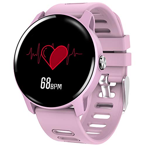 Smart Watch, Fitness Tracker Touch Screen Smartwatch IP68 Waterproof with Heart Rate Monitor, Activity Tracker Watch with Sleep Monitor & SMS Call Notification, Calorie Step Counter for Women and Men