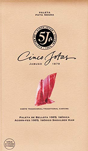 Sobres envasados al vacío Paleta 100% Ibérico de bellota 5 jotas 80gr