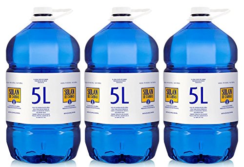 Solán de Cabras - Agua Mineral Natural 5 L - [Pack 3]