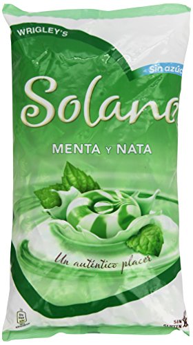 Solano - Menta y nata - Caramelos sin azúcar - 900 g