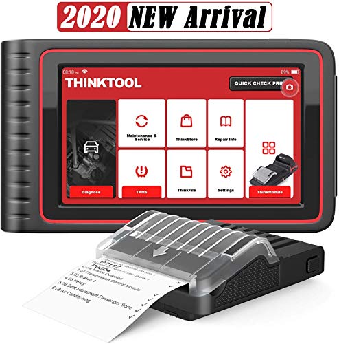 ThinkTool OBD2 Escáner Profesional Diagnóstico Multimarca Táctil Todos los Sistemas Herramienta Lector de Códigos Error con 15 funciones de Reinicio [ NUEVO 2021 ]