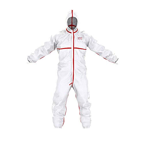 Traje de protección química SafeComfort Modelo T | PPE Cat. III Tipo 4/5/6 - Protección contra Las infecciones según la Norma EN 14126 – Talla L