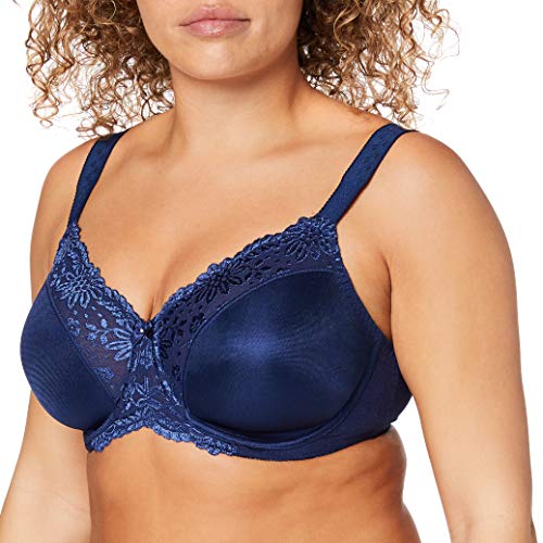 Triumph Ladyform Soft W X Sujetador Reductor, Azul (Deep Water), 110C para Mujer