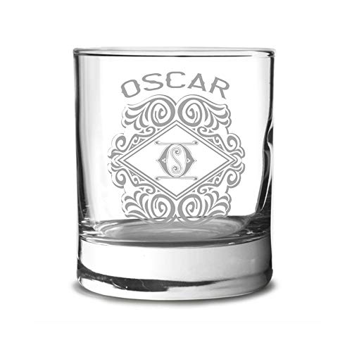 Vaso de whisky personalizado grabado - modelo clásico (6)