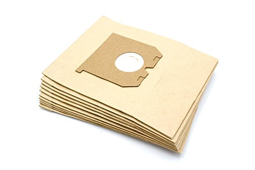 vhbw 10 Bolsa Papel para Aspirador Robot Aspirador Multiusos AEG/Electrolux Tango Z1855, Z1610, Z1610 Microlite, Z1611, Z1612, Z1613