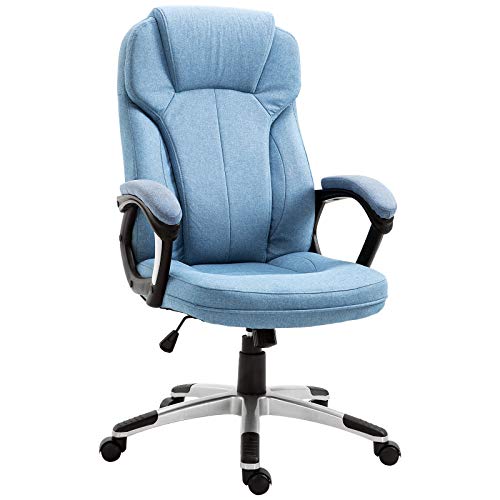 Vinsetto Silla de Oficina Gaming Sillón Giratorio Sillón de Escritorio Ergonómico Elevable Altura Ajustable 110-120cm Carga 135kg