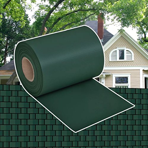 WEILANDEAL Rollo Aislamiento Verde de PVC para Vallas, 70 x 0,19 m vallasMaterial: PVC: 100%