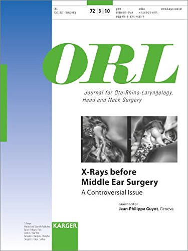 X-Rays Before Middle Ear Surgery: A Controversial Issue Special Topic Issue: ORL 2010, Vol. 72, No. 3 (ORL Journal for Oto-Rhino-Laryngology, Head and Neck Surgery)