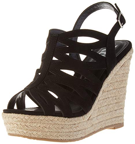 XTI 44039.0, Sandalias con Plataforma para Mujer, Negro, 37 EU