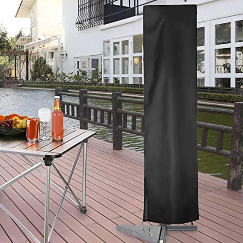 You's Auto Funda Protectora de Parasol Oxford 210D Cobertura Impermeable para Sombrillas Impermeable Antipolvo Resistente a los Rayos UV/Resistente a la Intemperie 240 * 57 * 57CM