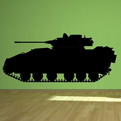 95 * 44cm llegaron nuevos 3 tamaño vinilo pared wall sticker arma de tanques del ejército de arte mural decorativo de pared calcomanías Sala Vivero